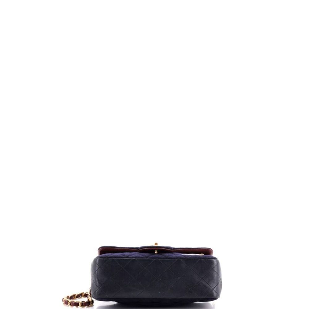 Chanel Paris-Hamburg Charms Classic Single Flap Bag Quilted Wool and Lambskin Mi - Picture 5 of 7
